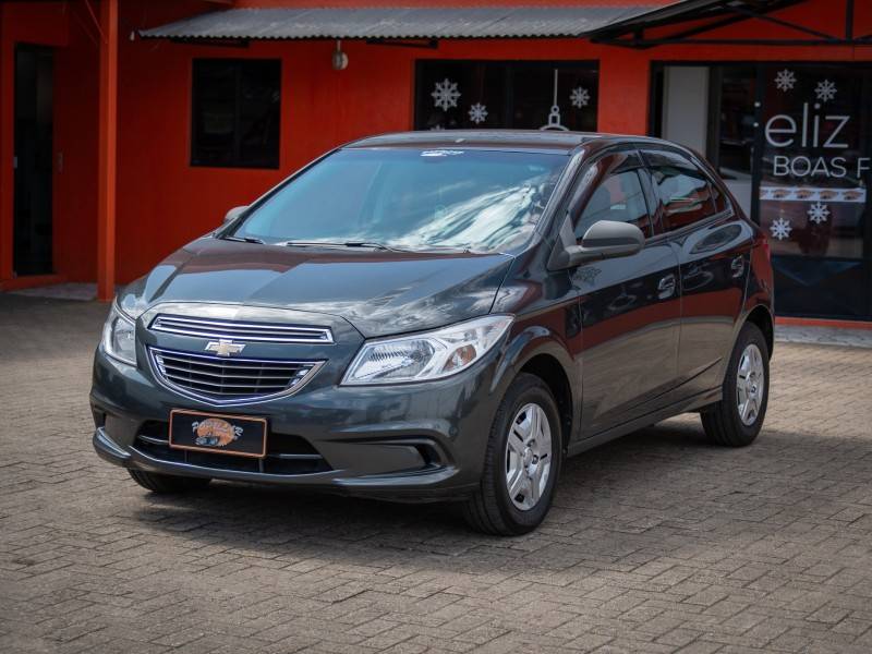 CHEVROLET - ONIX - 2015/2016 - Cinza - Sob Consulta