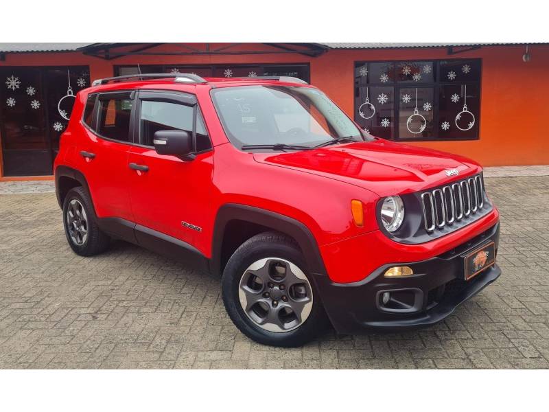 JEEP - RENEGADE - 2015/2016 - Vermelha - Sob Consulta