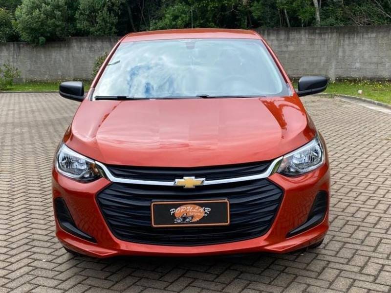 CHEVROLET - ONIX - 2019/2020 - Laranja - Sob Consulta