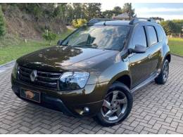 RENAULT - DUSTER - 2014/2015 - Verde - Sob Consulta