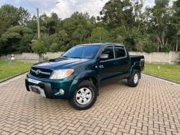 TOYOTA - HILUX - 2005/2006 - Verde - Sob Consulta