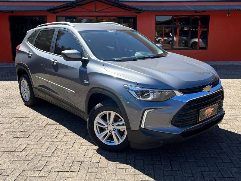 CHEVROLET - TRACKER - 2020/2021 - Cinza - Sob Consulta