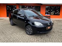 TOYOTA - ETIOS - 2016/2017 - Preta - Sob Consulta