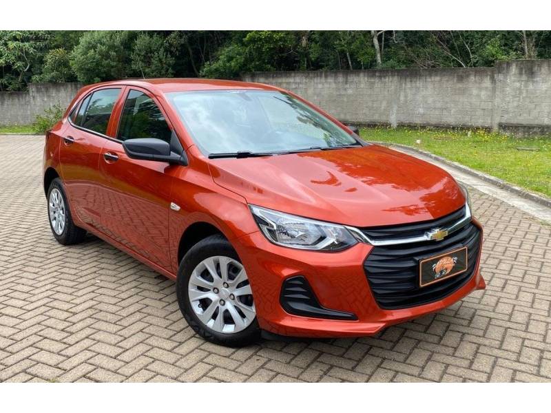 CHEVROLET - ONIX - 2019/2020 - Laranja - Sob Consulta