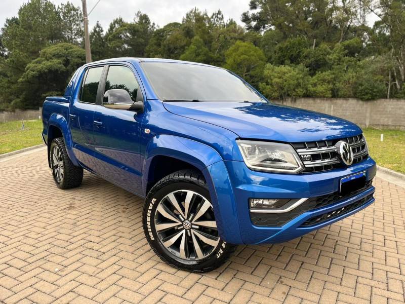 VOLKSWAGEN - AMAROK - 2019/2020 - Azul - Sob Consulta