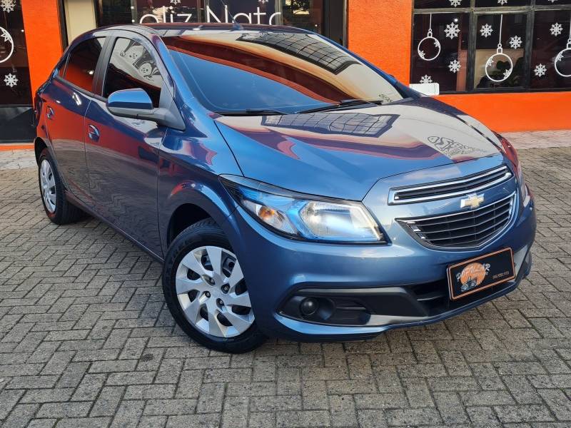 CHEVROLET - ONIX - 2014/2015 - Azul - Sob Consulta